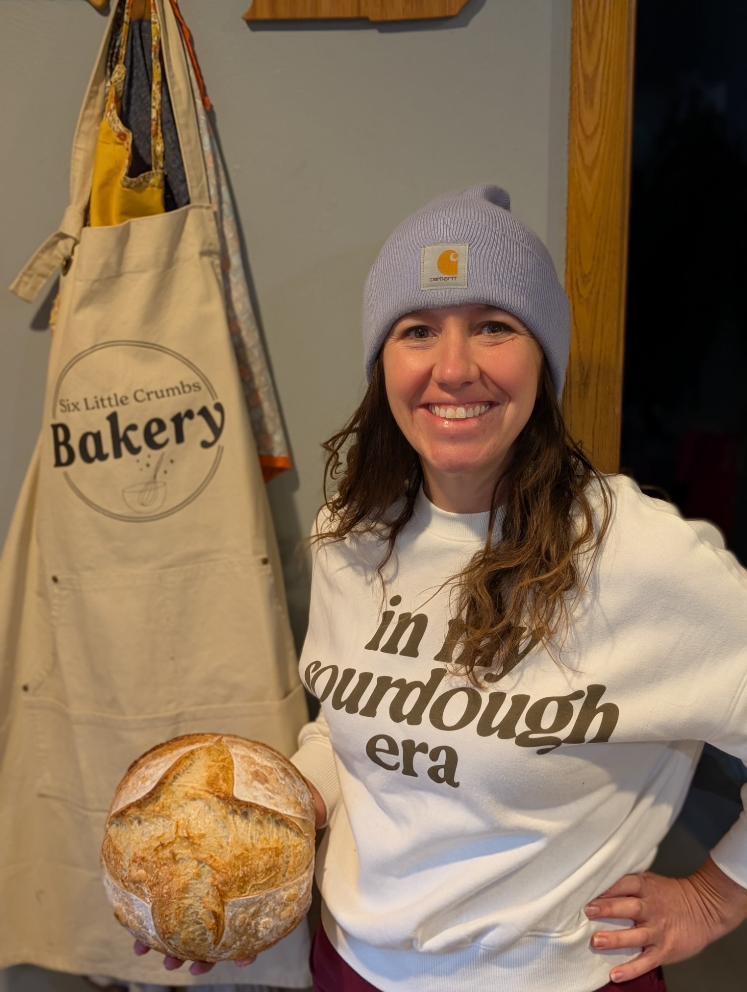 Nicole, baker and owner of Six Little Crumbs Bakery